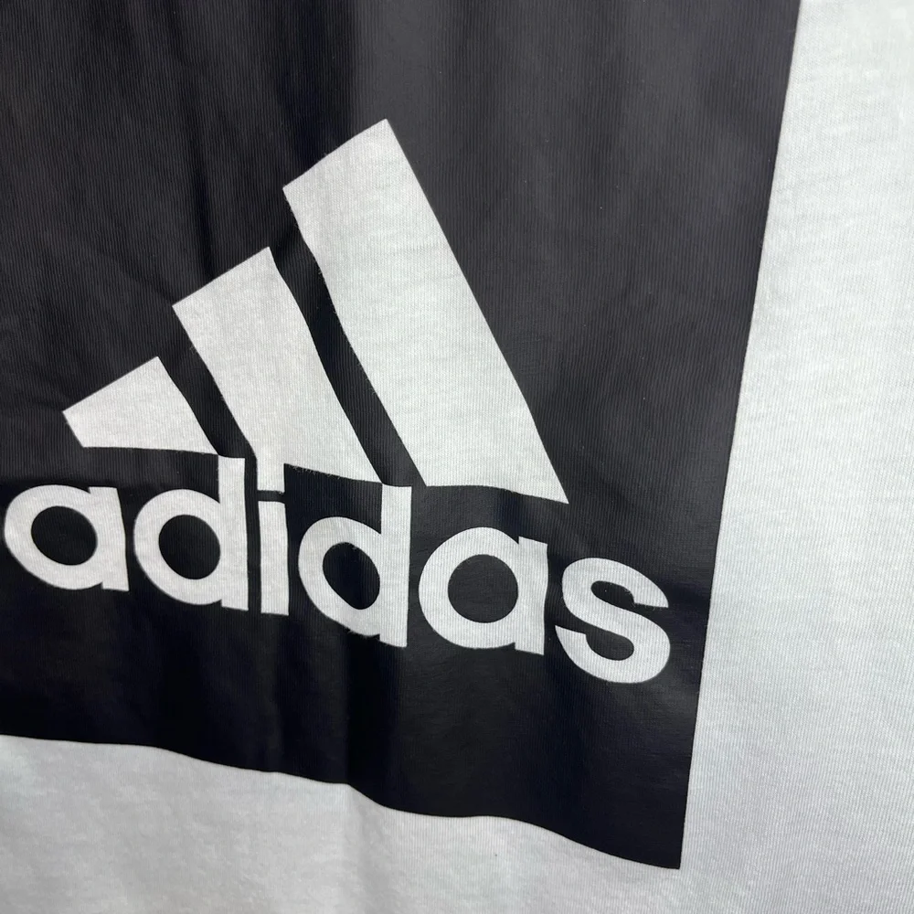 adidas Mint Short Sleeve Tee with Black Logo black bike shorts Girls 6